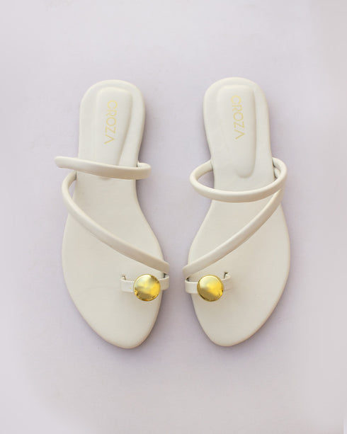AURA White Flats